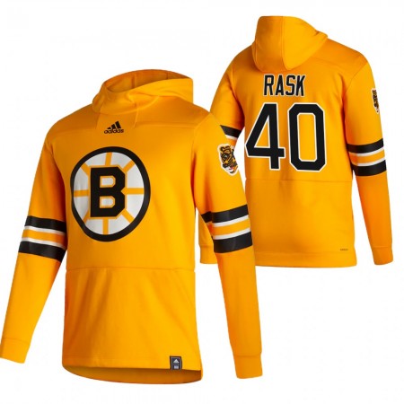 Boston Bruins Tuukka Rask 40 2020-21 Reverse Retro Sawyer Hoodie - Homem